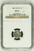 Straits Settlements 5 Cents 1889 Victoria 1837-1901, sehr hübsch NGC MS 62 189,00 EUR  + 6,50 EUR frais d'envoi