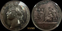 Great Britain SILVER BHM-1070 Coronation Silver Medal -
