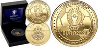 Gibraltar 5 Pounds 1/10 oz, Official gold coin of UEFA European Championship 2024 -