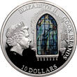 COOK ISLANDS 10 Dollars 2012 Windows of Heaven - Church of st. Francis (Kraków, Poland) FB