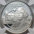 POLAND 5000 Zlotych 1989 MW Toruń NGC PF 69 ULTRA CAMEO
