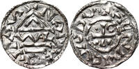 GERMANY (BAYERN) Denar Heinrich II der Zänker, Nabburg, mintmaster VVL -