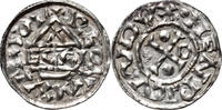 GERMANY (BAYERN) Denar Heinrich II der Zänker, Regensburg, mintmaster ECCIO -