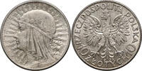 POLAND 10 Zlotys Polonia, without mintmark -