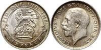 Great Britain 6 pence 1918 George V, London UNC 100,00 EUR  + 15,00 EUR frais d'envoi