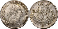 Germany 8 groschen 1756 Frederick II, Berlin, scarce VF+ 600,00 EUR  + 25,00 EUR frais d'envoi
