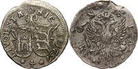 RUSSIA (LIVONIA & ESTONIA) 4 Kopecks 1757 Elizabeth I, Krasnyj Dwor  225,00 EUR  + 15,00 EUR frais d'envoi