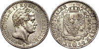 Germany 1/6 thaler 1846 Prussia, Frederick Wilhelm IV, Berlin UNZ- 270,00 EUR  + 25,00 EUR frais d'envoi