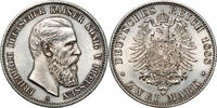 GERMANY (PRUSSIA) 2 Mark 1888 A Frederick III VZ-ST 140,00 EUR  + 15,00 EUR frais d'envoi