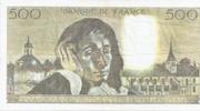 France 500 Francs FAY 71/31 - 500 FRANCS PASCAL - 03.04.1985 - U.225 - TTB/SUP - PICK 156 -