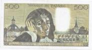 France 500 Francs FAY 71/12 - 500 FRANCS PASCAL - 05/12/1974 - M.48 - TRES TRES BEAU - PICK 156 -