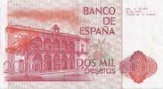 Espagne 2.000 Pesetas ESPAGNE - PICK 159 - 2000 PESETAS - MADRID 22/07/1980 - TRES BEAU -
