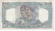 France 1 000 Francs FAY 41/06 - 1000 FRANCS MINERVE ET HERCULE - 12/07/1945 - PICK 130 -