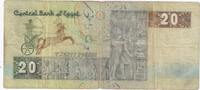 Egypte 20 Pound EGYPTE - PICK 52 - 20 POUNDS - (1985) - TRES BEAU -