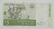 Malawi 5 Kwacha MALAWI - PICK 36 a - 5 KWACHA - 01/07/1997 - NEUF -