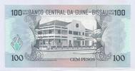 Guinée Bissau 100 Pesos GUINEE BISSAU - PICK 11 - 100 PESOS - 01.03.1990 -