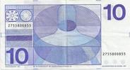Pays Bas 10 Gulden PAYS BAS - PICK 91 - 10 GULDEN - 25/04/1968 - TTB à SUPERBE -