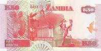 Zambie 50 Kwacha ZAMBIE - PICK 37 a - 50 KWACHA - 1992 -