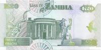 Zambie 20 Kwacha ZAMBIE - PICK 36 a - 20 KWACHA - 1992 -