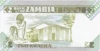 Zambie 2 Kwacha ZAMBIE - PICK 24 c - 2 KWACHA - 1980-1988 -