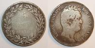 France 5 Francs GADOURY 675 - 5 FRANCS 1830 D - Lyon - LOUIS PHILIPPE - Sans le I - KM 737 -