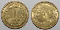 France 1 Franc GADOURY 470a - 1 FRANC 1941 - TYPE MORLON - BRONZE ALU - KM 885 -