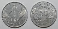 France 50 Centimes GADOURY 425 - 50 CENTIMES 1943 B - Beaumont le Roger - TYPE BAZOR - Taché - KM 914 -
