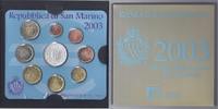 Saint-Marin Série complète SAINT MARIN - COFFRET EURO BRILLANT UNIVERSEL 2003 - 9 PIECES -