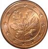 Allemagne 5 Cent ALLEMAGNE - KM 209 - 5 EURO CENT 2002 D - RAMEAU DE CHENE -