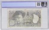 50 Francs FAY 67/02- 50 FRANCS QUENTIN DE LA TOUR 1977- FAUTÉ-ERROR NOTE- B -VG8 - P.152a -