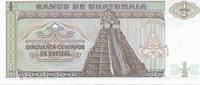 Guatemala 1/2 Quetzal GUATEMALA - PICK 65 - 1/2 QUETZAL - 7/1/1987 - NEUF -