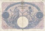 France 50 Francs FAY 14/21 - 50 FRANCS 1908 - 20.02 - TYPE BLEU ET ROSE - PICK 64 -