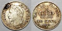 France 20 Centimes GADOURY 309 - 20 CENTIMES 1867 A Paris TYPE NAPOLEON III - KM 808 -