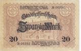 France 20 Mark 68100 - MULHOUSE (MULHAUSEN) - 20 MARK 15.10.1918 - SUP -