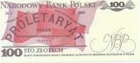 Pologne 100 Zlotych POLOGNE - PICK 143 e - 100 ZLOTYCH - 01/05/1988 -
