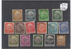 Allemagne Lot de timbres ALLEMAGNE - 15 TIMBRES DEUTCHES REICH -