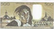 France 500 Francs FAY 71/02 - 500 FRANCS PASCAL - 05/12/1968 - E.7 - TTB+ - PICK 156 -