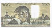 France 500 Francs FAY 71/18 - 500 FRANCS PASCAL - 05/10/1978 - D.92 - TTB/SUP - PICK 156 -