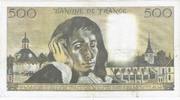 France 500 Francs FAY 71/18 - 500 FRANCS PASCAL - 05/10/1978 - R.91 - TTB - PICK 156 -