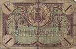 France 1 Franc 89 - SENS - CHAMBRE DE COMMERCE - 1 FRANC 1920 - TRES BEAU -