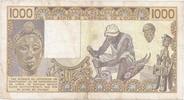 Côte d'Ivoire 1.000 Francs B C E A O - COTE D'IVOIRE - PICK 107 ae - 1 000 FRANCS 1984 - TRES TRES BEAU -