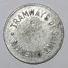 France 25 Centimes SAINT QUENTIN ( 02 ) - 25 C - ND - TRAMWAYS - GE 9.5 -