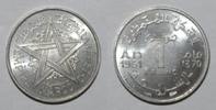 Maroc 1 Franc 1951 MAROC - Y 46 - 1 FRANC 1951 - AH 1370 VZ 3,00 EUR  + 3,20 EUR frais d'envoi