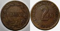 France 2 Francs GADOURY 537 - 2 FRANCS 1944 - TYPE FRANCE LIBRE - KM 905 -