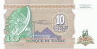 Zaire 10 Nouveaux Makuta ZAIRE - PICK 49 - 10 NOUVEAUX MAKUTA - 24.06.1993 -