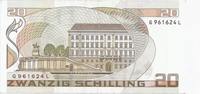 Autriche 20 Shilling AUTRICHE - PICK 148 - 20 SCHILLING - 01.10.1986 -