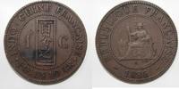 Indochine 1 Cent INDOCHINE - KM 1 - 1 CENT 1886 A - Paris -