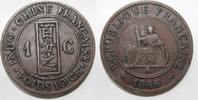 Indochine 1 Cent INDOCHINE - KM 1 - 1 CENT 1886 A - Paris -