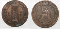 Indochine 1 Cent INDOCHINE - KM 1 - 1 CENT 1885 A - Paris -