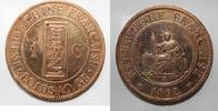 Indochine 1 Cent INDOCHINE - KM 1 - 1 CENT 1892 A - Paris -